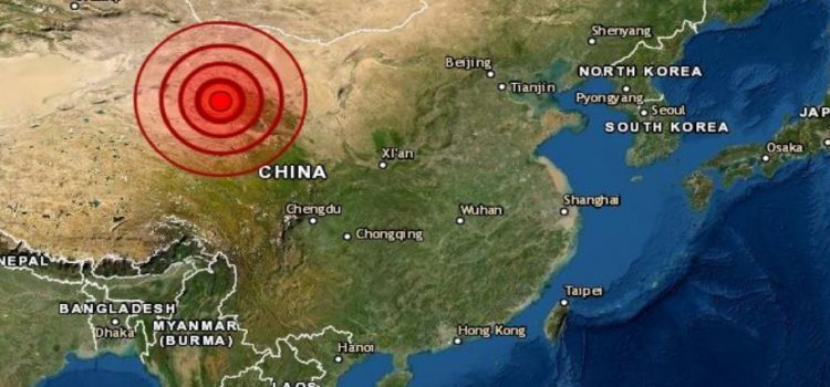 Varios sismos sacuden Qinghai, China