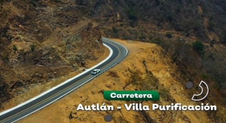 Gobierno de Jalisco entrega carretera Autlán-Villa Purificación