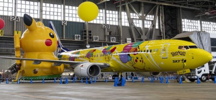 Presentan avión “Pikachu”