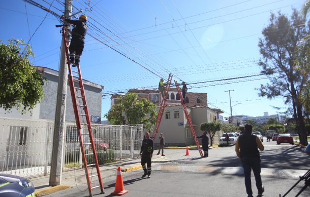 Defienden acciones en Guadalajara para el retiro de cableado en desuso