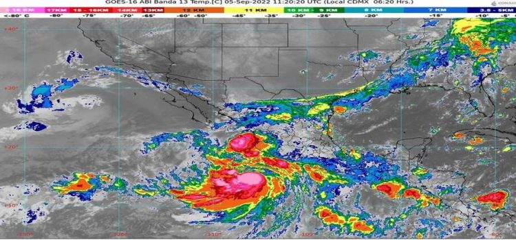 En alerta costas de Jalisco y Nayarit por Tormenta Tropical “Kay”