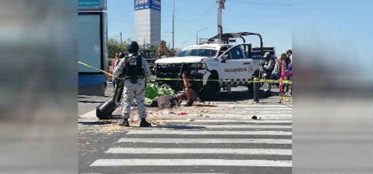 Guardia Nacional atropella a vendedor de dulces en Guadalajara