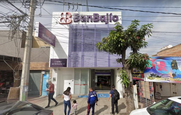 Asaltan banco en colonia San Antonio de Guadalajara