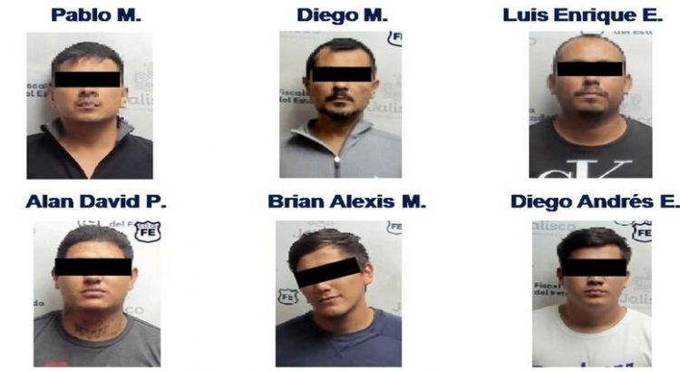 Detienen a 6 implicados en ataque armado contra policías de investigación en Jalisco