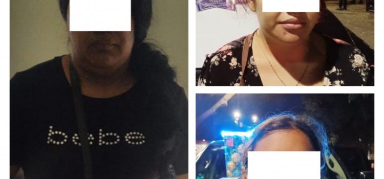 Detienen a tres mujeres por robo en Guadalajara