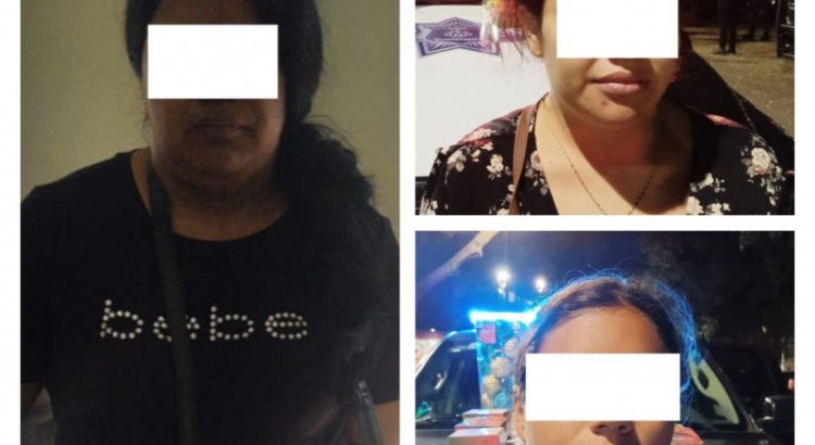 Detienen a tres mujeres por robo en Guadalajara