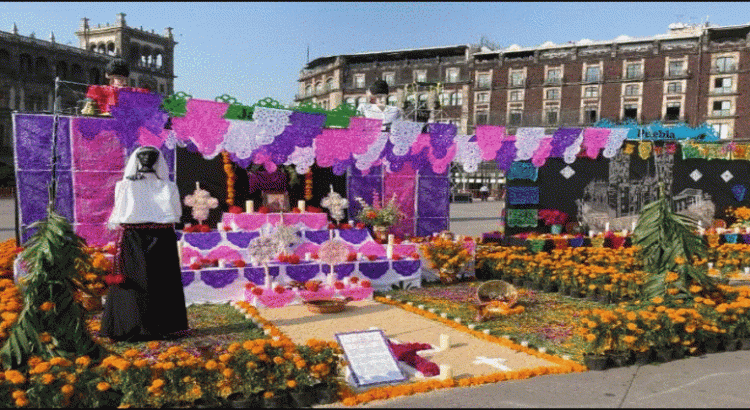 Jalisco participa en la Macro Ofrenda del Zócalo de la Ciudad de México