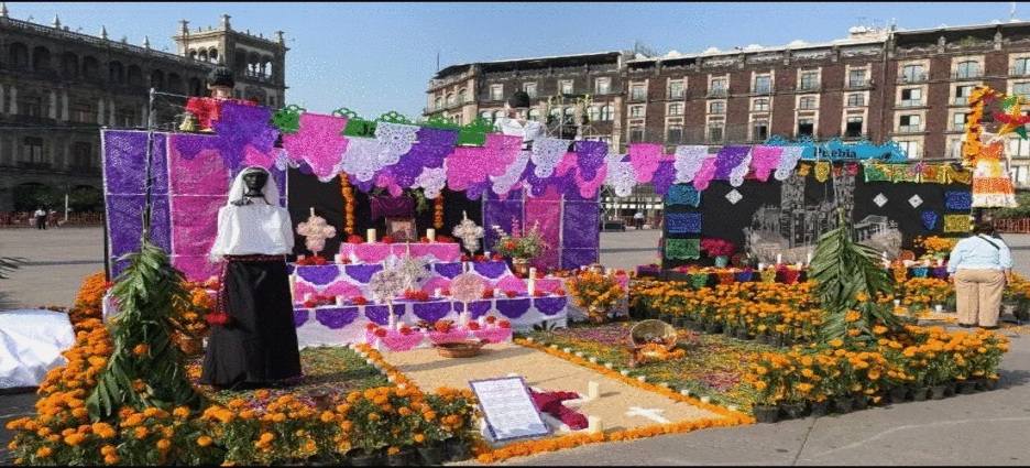 Jalisco participa en la Macro Ofrenda del Zócalo de la Ciudad de México