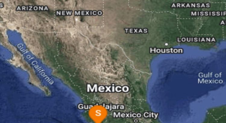 Se registra temblor de magnitud 4.8 en Jalisco