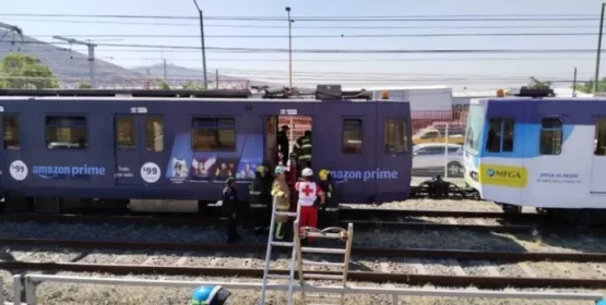 Se descarrila Tren ligero de la L1 en Guadalajara