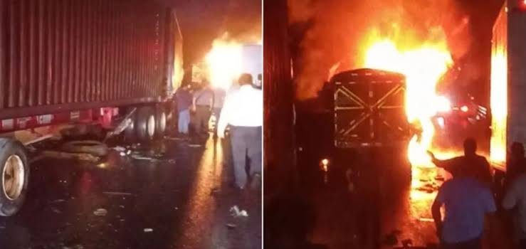 Accidente en la autopista Guadalajara-Colima, hay cuatro muertos