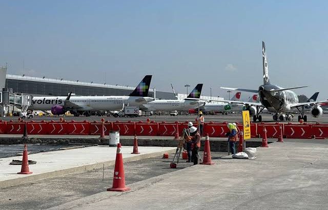 Continúan las obras en el Aeropuerto de Guadalajara