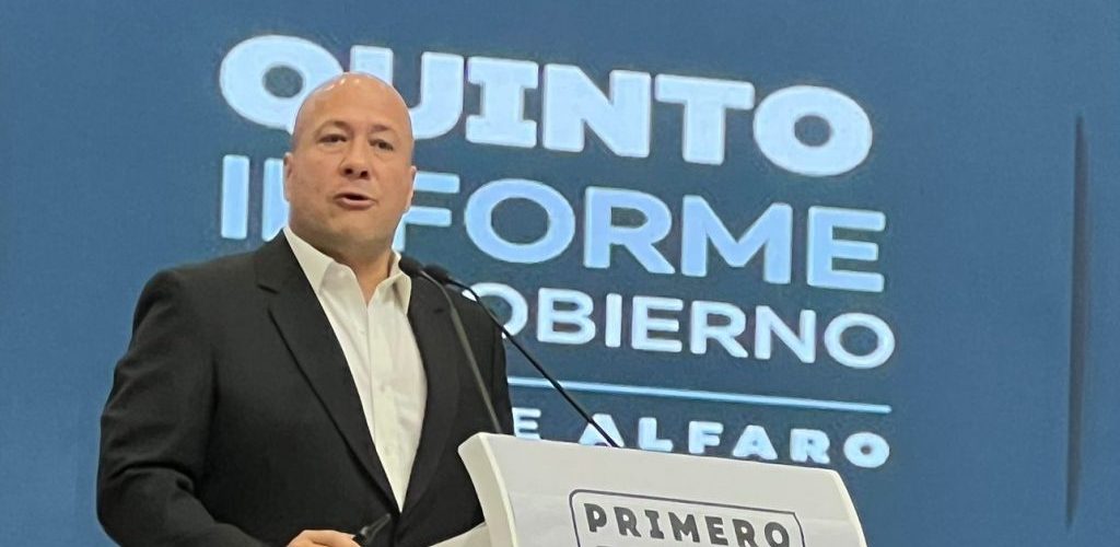Enrique Alfaro rinde su 5to informe de Gobierno en Jalisco