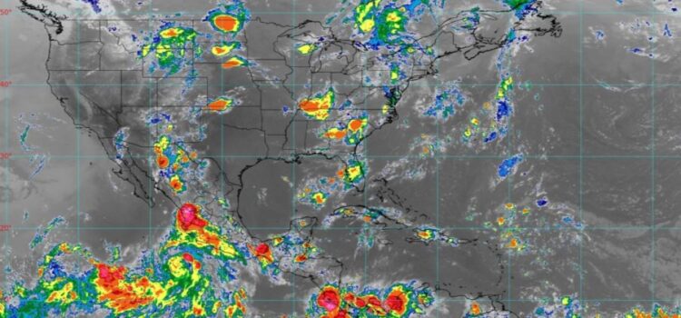 Jalisco en alerta por dos perturbaciones tropicales en el Océano Pacífico