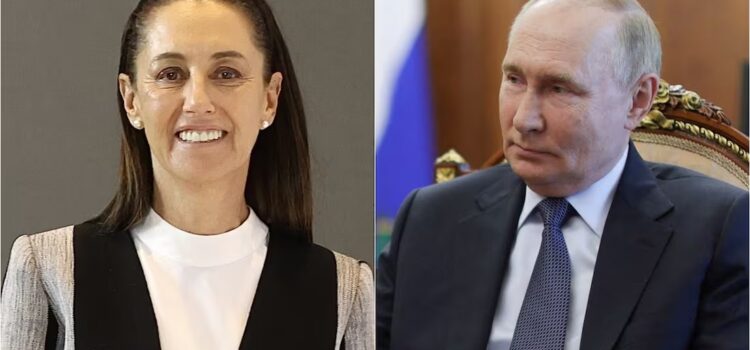 Vladimir Putin invitado a la toma de posesión de Claudia Sheinbaum en México