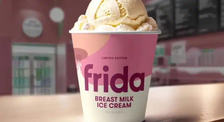 Lanzarán helado sabor “leche materna” Lanzarán helado sabor “leche materna”