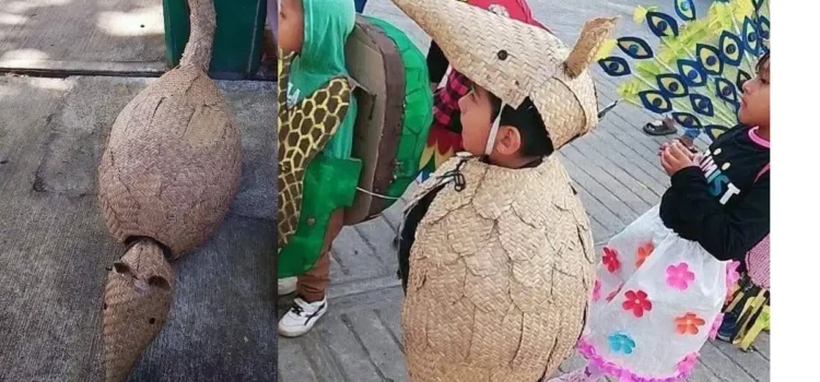 El “niño armadillo” la rompe en redes