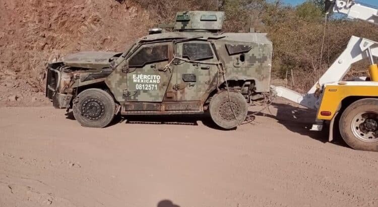 Mueren 6 militares tras explosión de narcomina en los límites de Jalisco y Michoacán