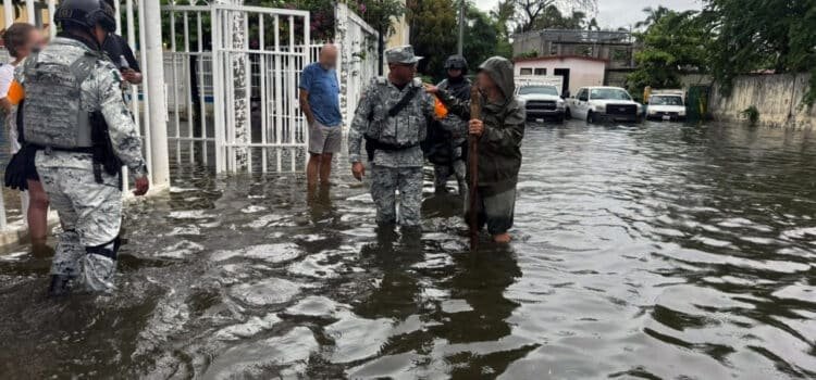 Guardia Nacional pone en marcha el Plan DN-III-E en Jalisco tras el paso de “Dalila”