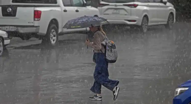 Alertan por lluvias fuertes en Jalisco