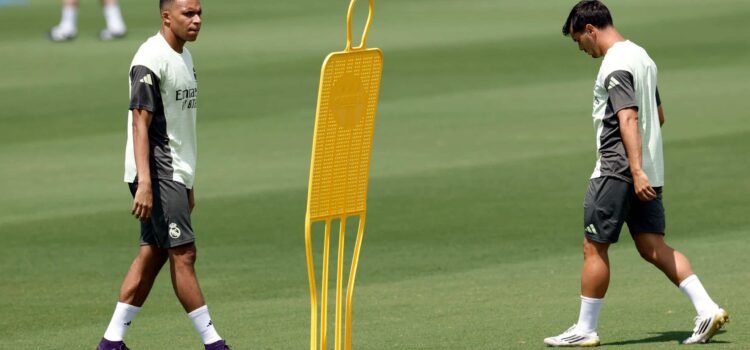 Mbappé regresa a entrenar con el Real Madrid previo al partido decisivo en Mundial de Clubes