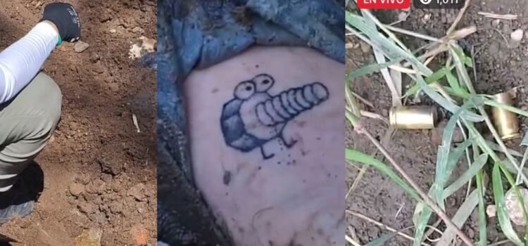 Guerreros Buscadores de Jalisco descubren posible fosa clandestina con un cadáver enterrado y casquillos en Tonalá