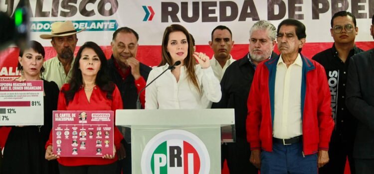 Denuncian priistas de Jalisco persecución contra su dirigente nacional