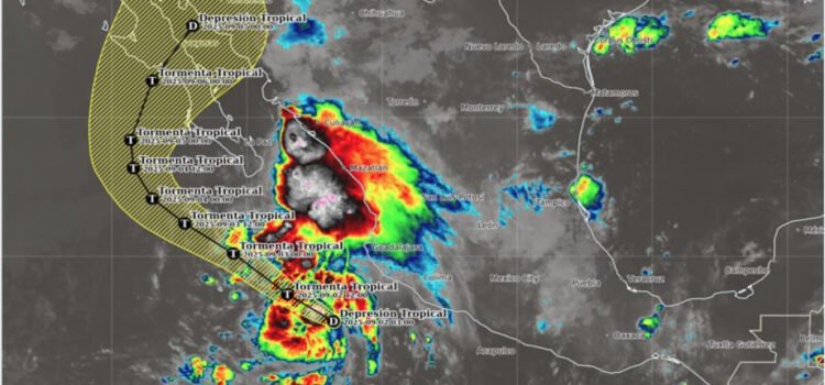 Tormenta tropical “Lorena” se forma cerca de Jalisco