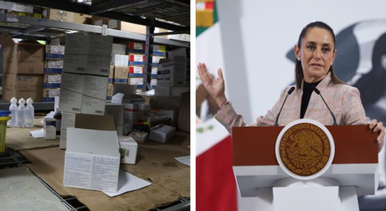 Sheinbaum señala que el abastecimiento de medicamentos en Jalisco depende del estado