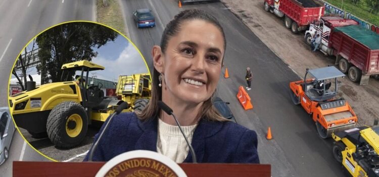 Sheinbaum promete repavimentar red carretera federal en Jalisco