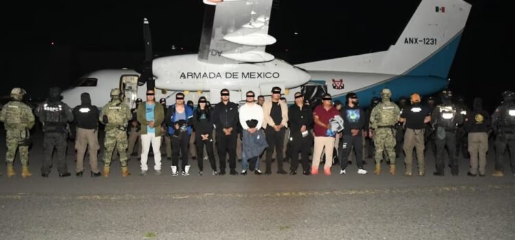Caen nueve presuntos miembros del CJNG en distintos puntos del Edomex