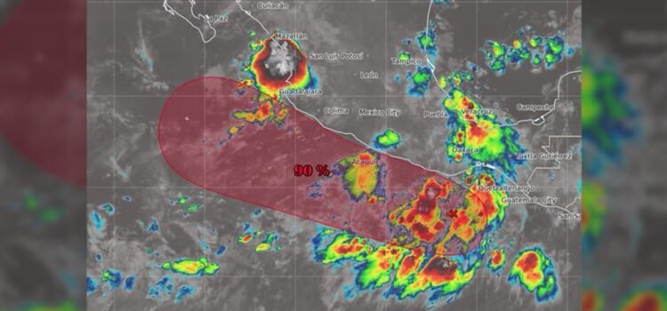 Mario se convierte en Depresión Tropical mientras se aleja de territorio nacional