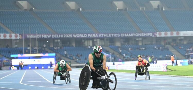 México cierra con tres bronces el Mundial de Para Atletismo en Nueva Delhi