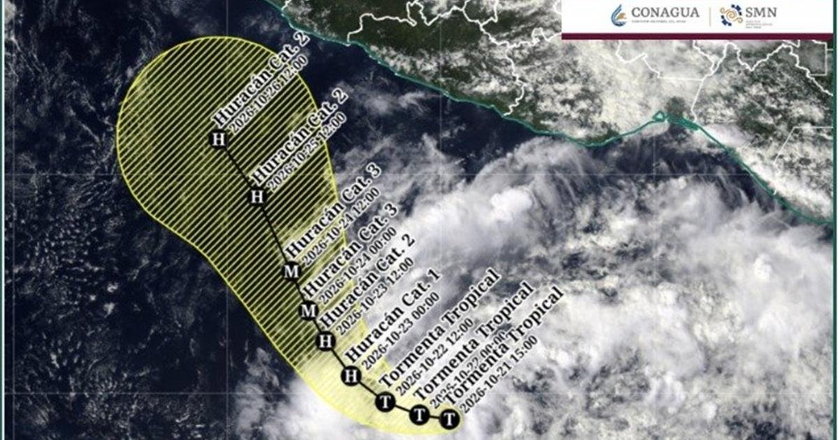 Tormenta tropical Vance se fortalecería a huracán categoría 1 mientras avanza por el Pacífico
